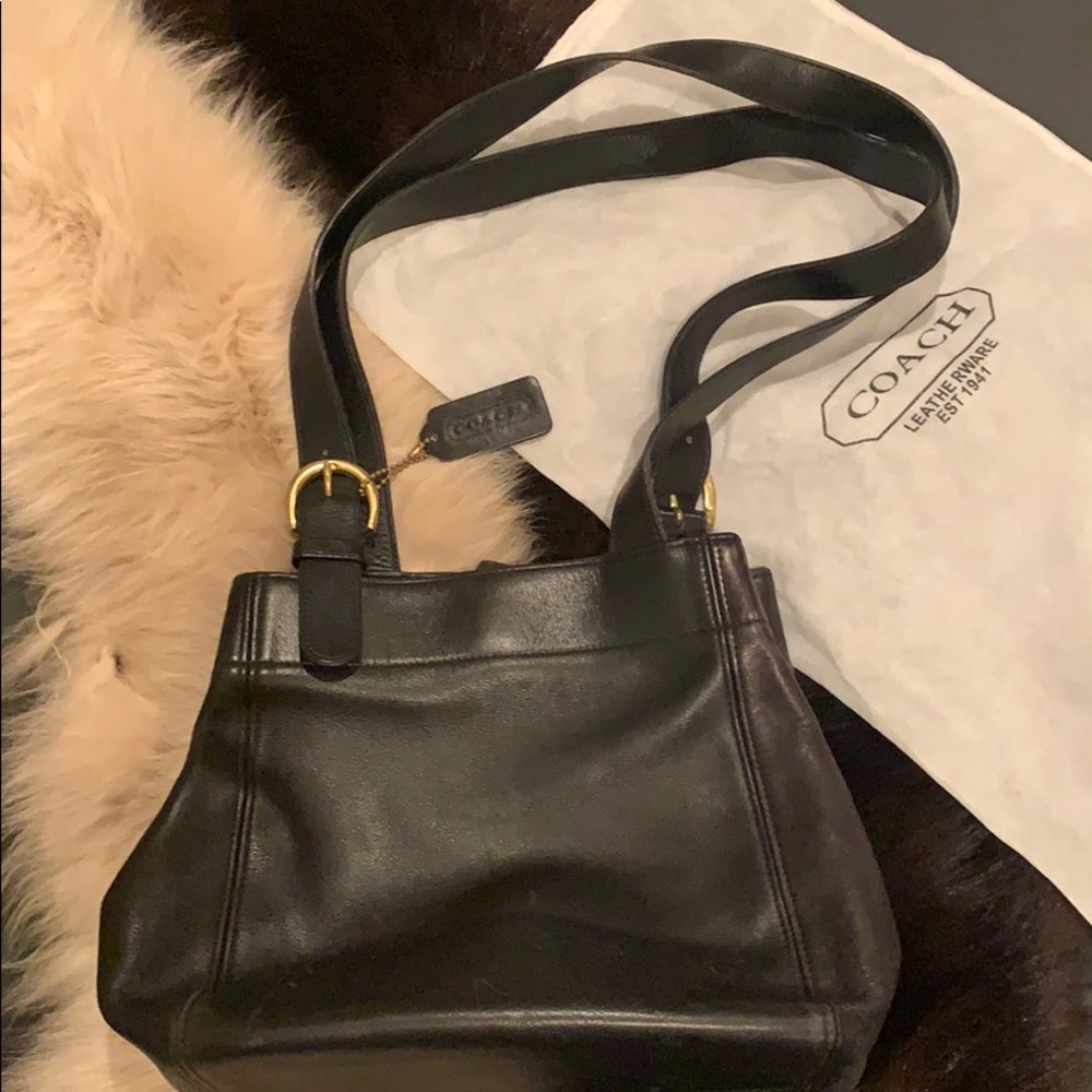 Vintage Coach Leather Handbag